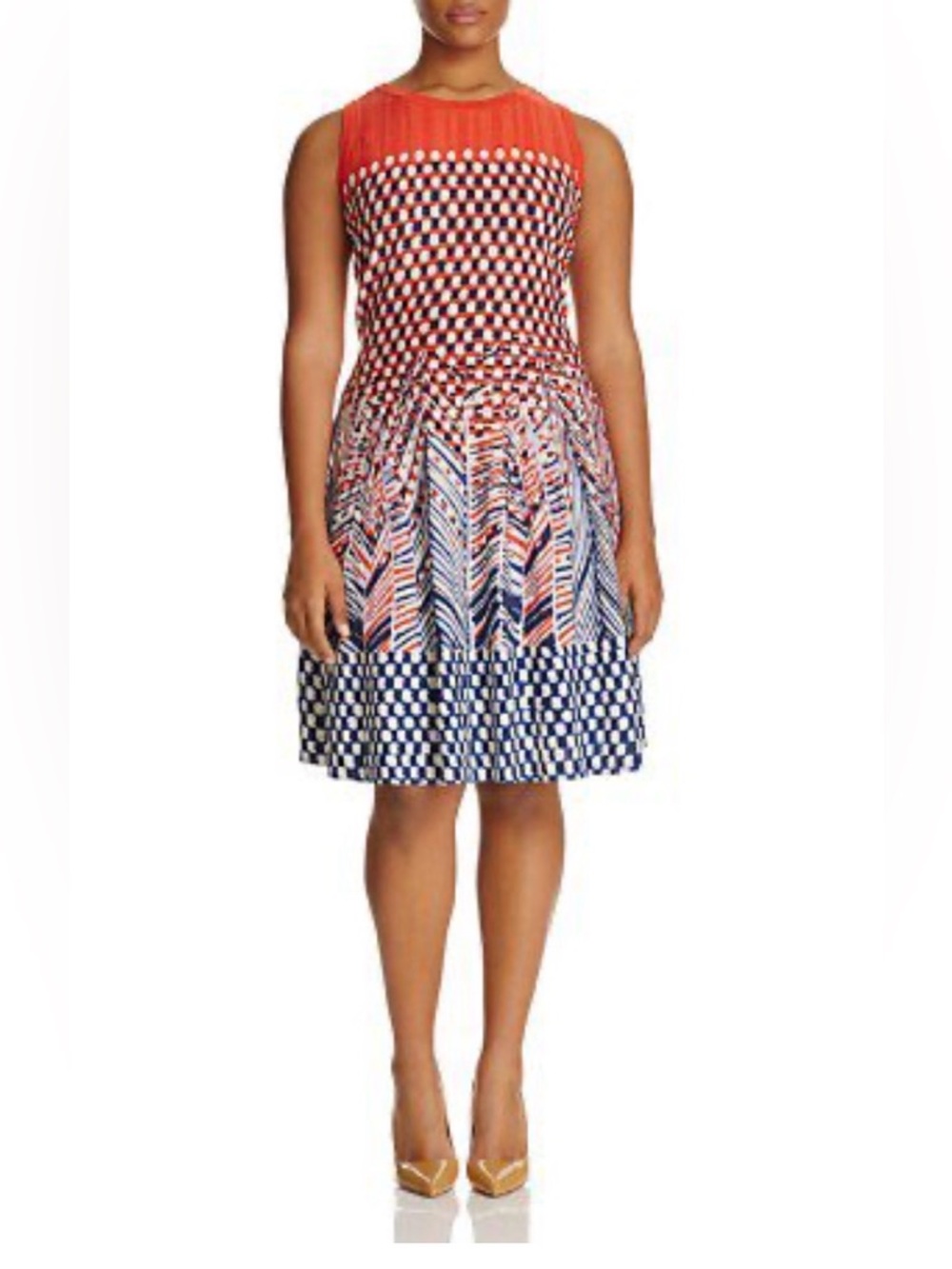 Nic & Zoe print dress